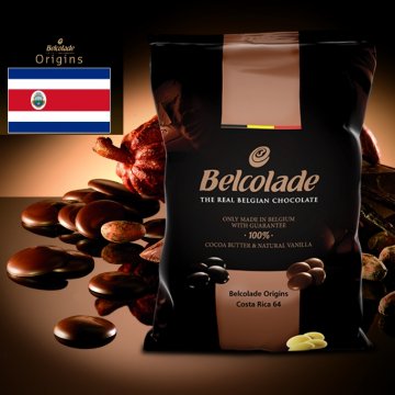 CIOCCOLATO COSTA RICA 64 FONDENTE DROPS KG 1X8